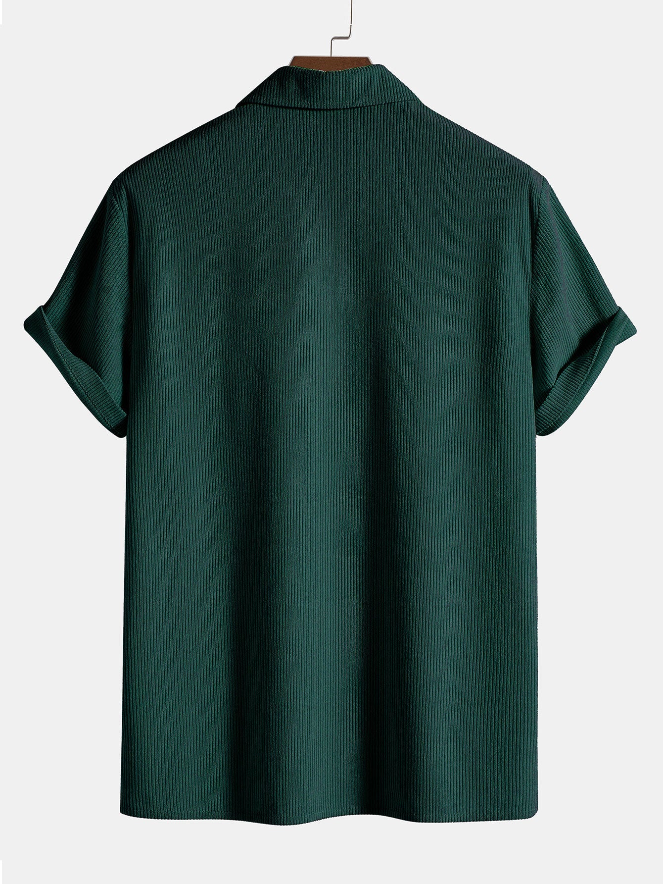 Kurzärmeliges Polohemd aus Cord