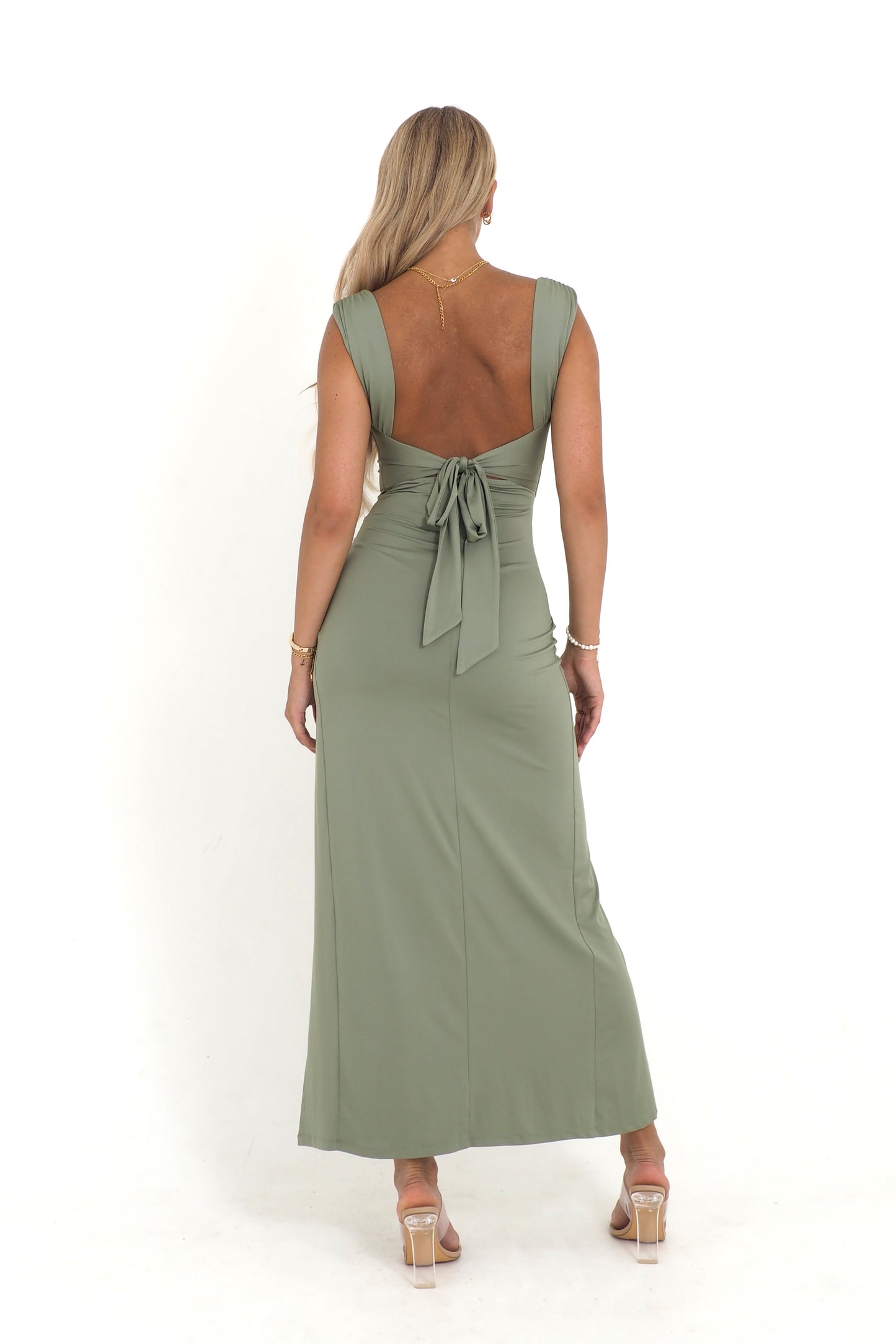 Claire - geteiltes Kleid mit Ripples