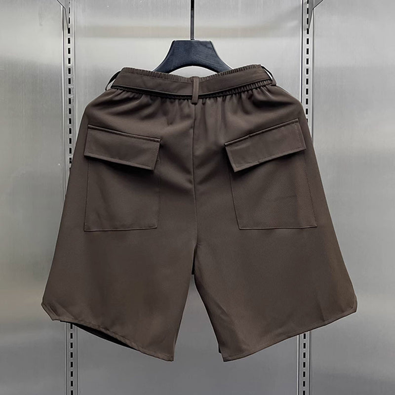 Lose Shorts mit geradem Bein