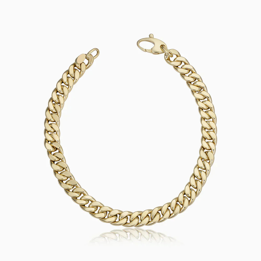 Eigenschaft Kubanisches Armband | Gold