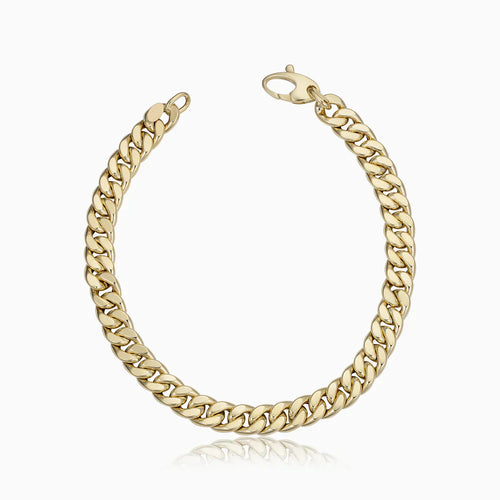 Eigenschaft Kubanisches Armband | Gold