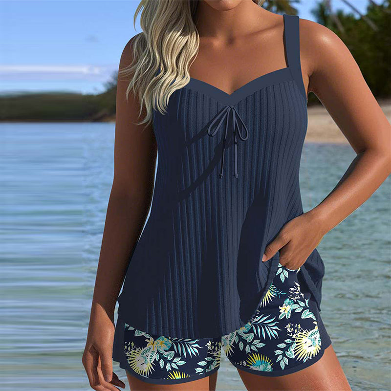 Clara - Tankini-Set mit Blumenmuster