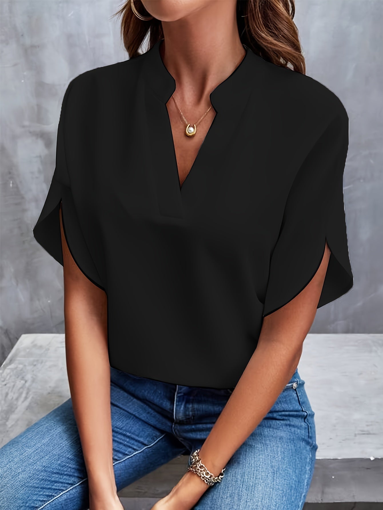 Mina - Elegante und luxuriöse Bluse