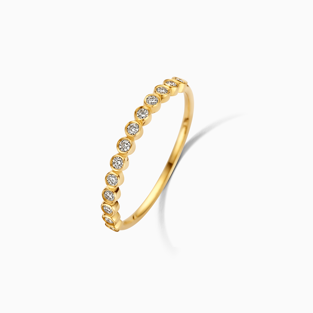 Diamant Wind Ring | Gold 14k