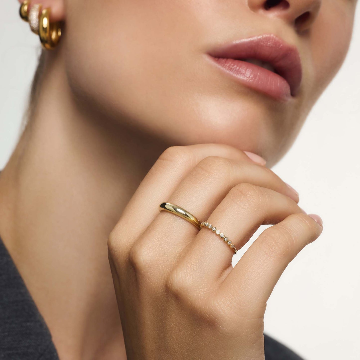 Diamant Wind Ring | Gold 14k