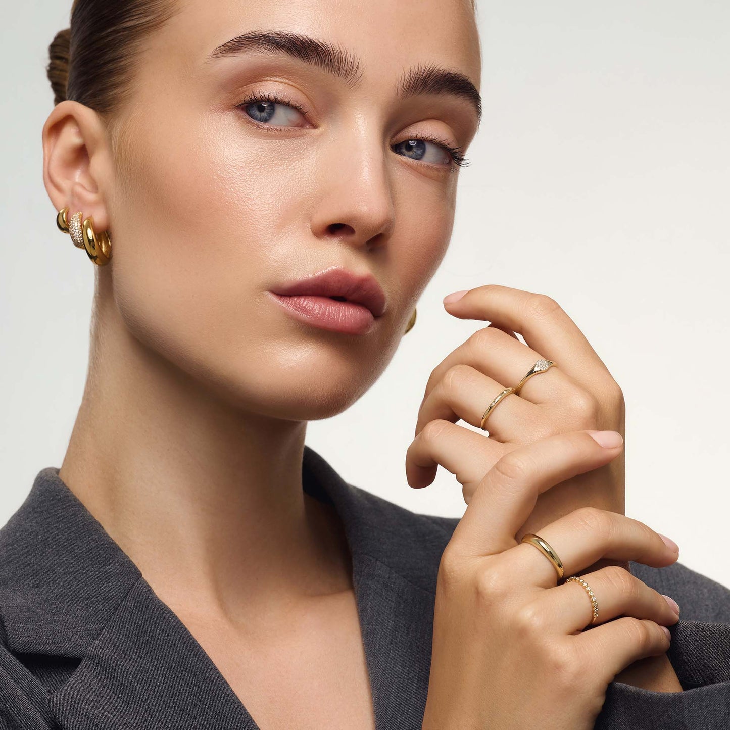 Diamant Wind Ring | Gold 14k