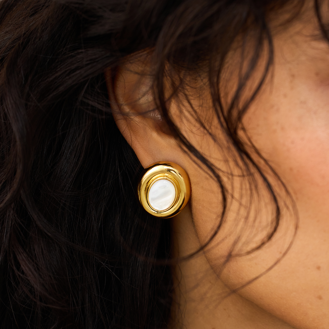 Giselle Pärlörhängen | Guld 14k