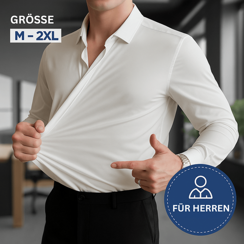 Mitchel – Knitterfreies Stretchhemd für Herren