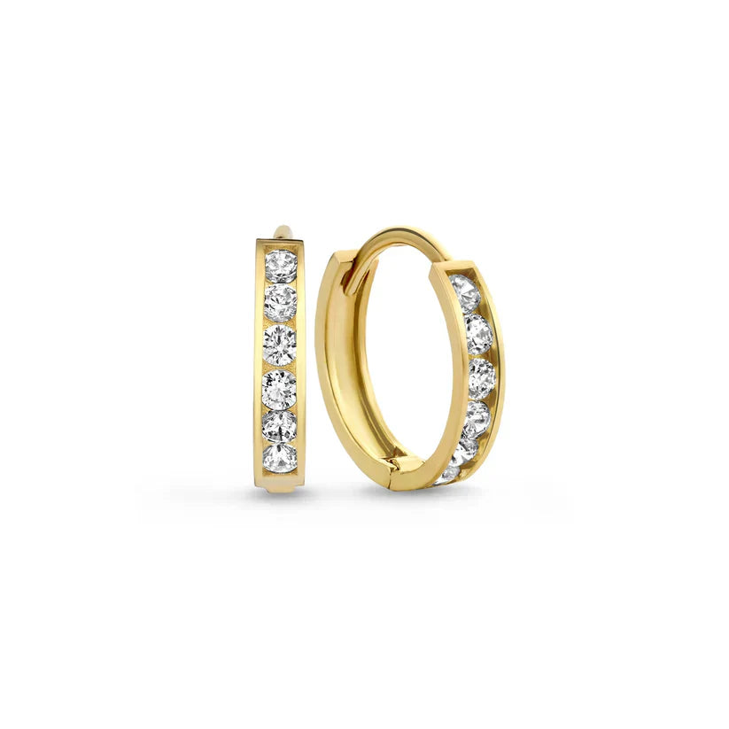 Dara Brillane Ohrringe Set | Gold 14k