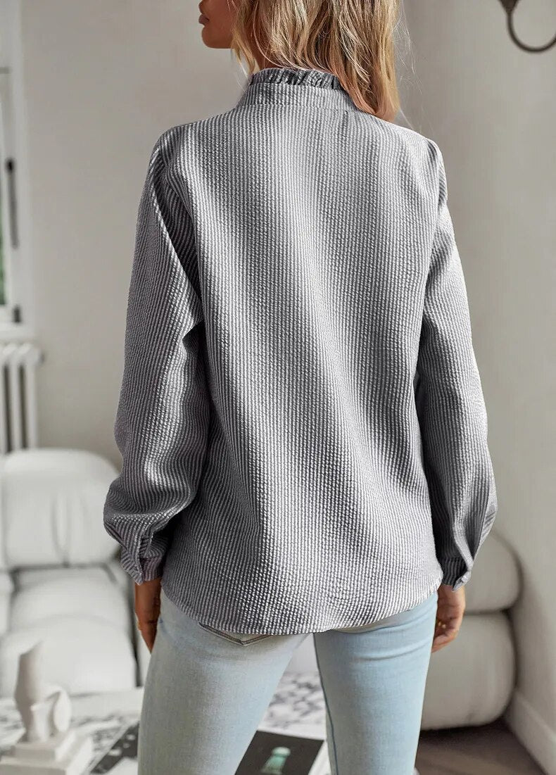 Freya - Elegante Polo Bluse