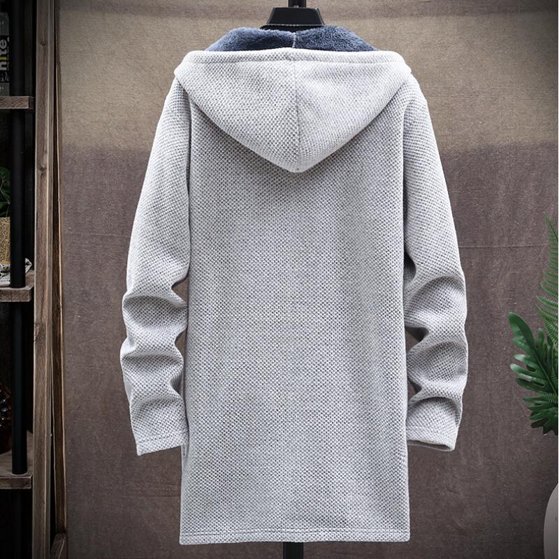 Marcel - Warme Strickjacke mit Reißverschluss