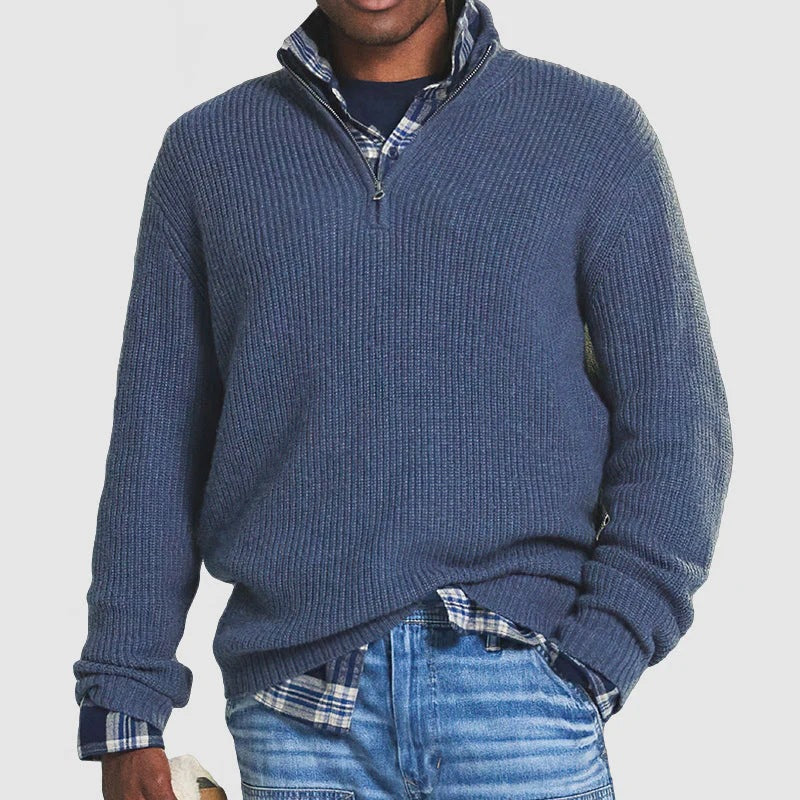 Cornelius - Lässiger Stil und Komfort Zip Pullover