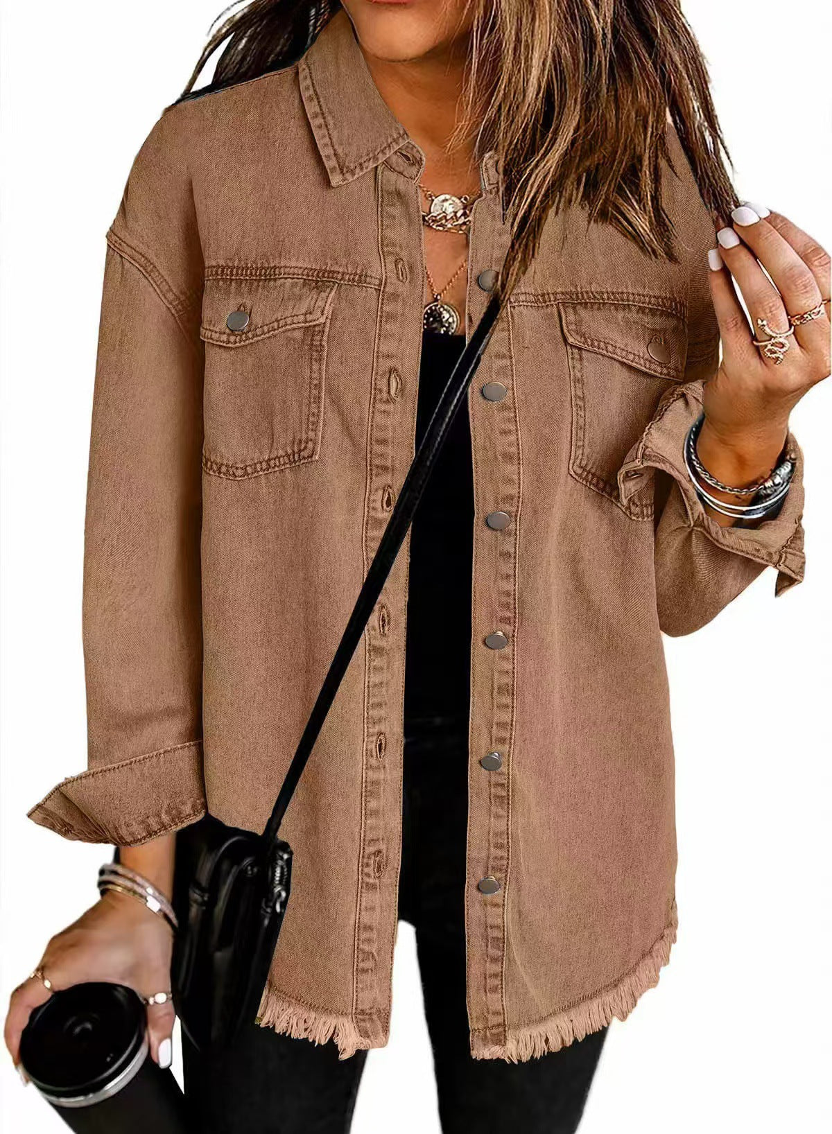 Gudula - Klassische Alltags-Jeansjacke