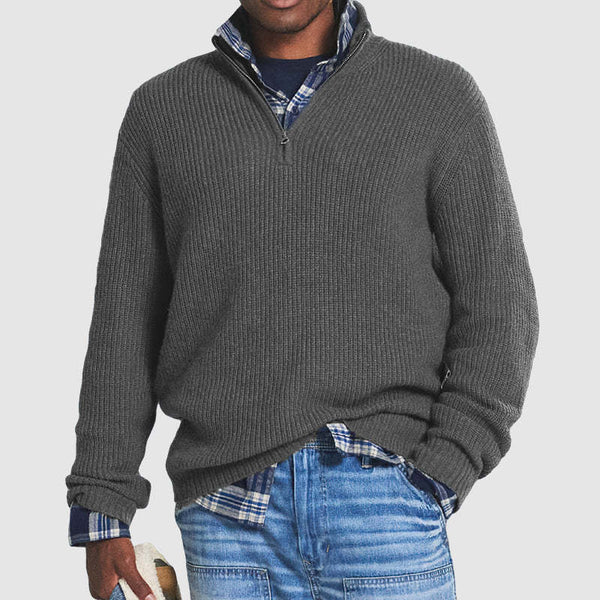 Cornelius - Lässiger Stil und Komfort Zip Pullover