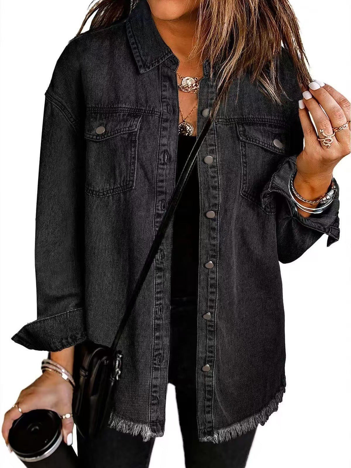 Gudula - Klassische Alltags-Jeansjacke