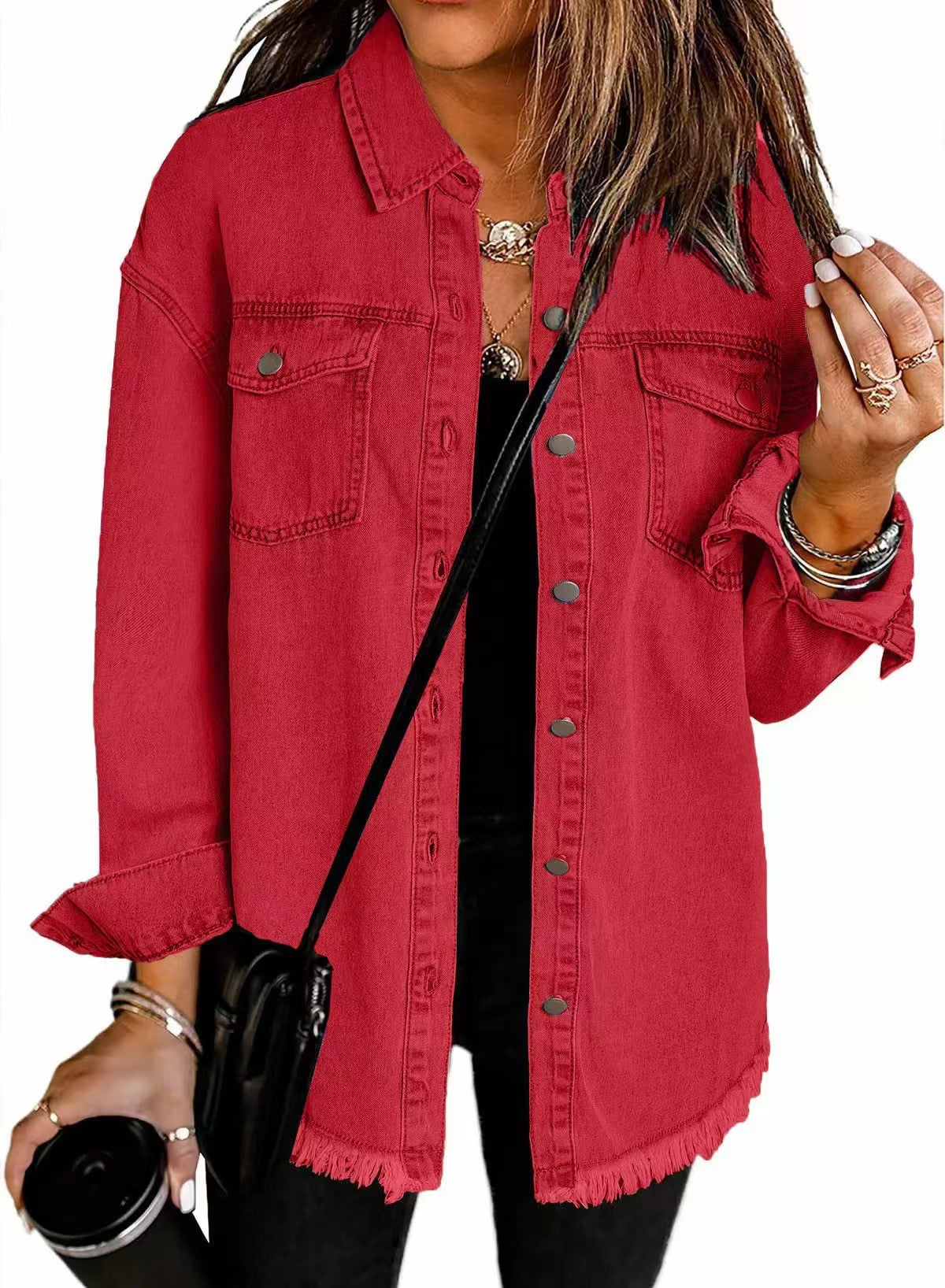 Gudula - Klassische Alltags-Jeansjacke