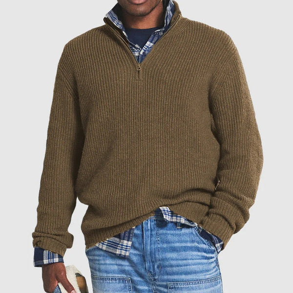 Cornelius - Lässiger Stil und Komfort Zip Pullover