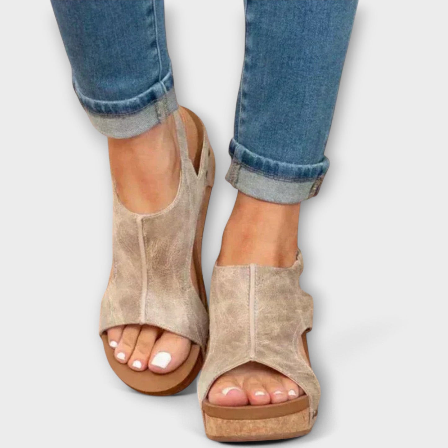 Mira - Orthopädische Slingback Sandalen