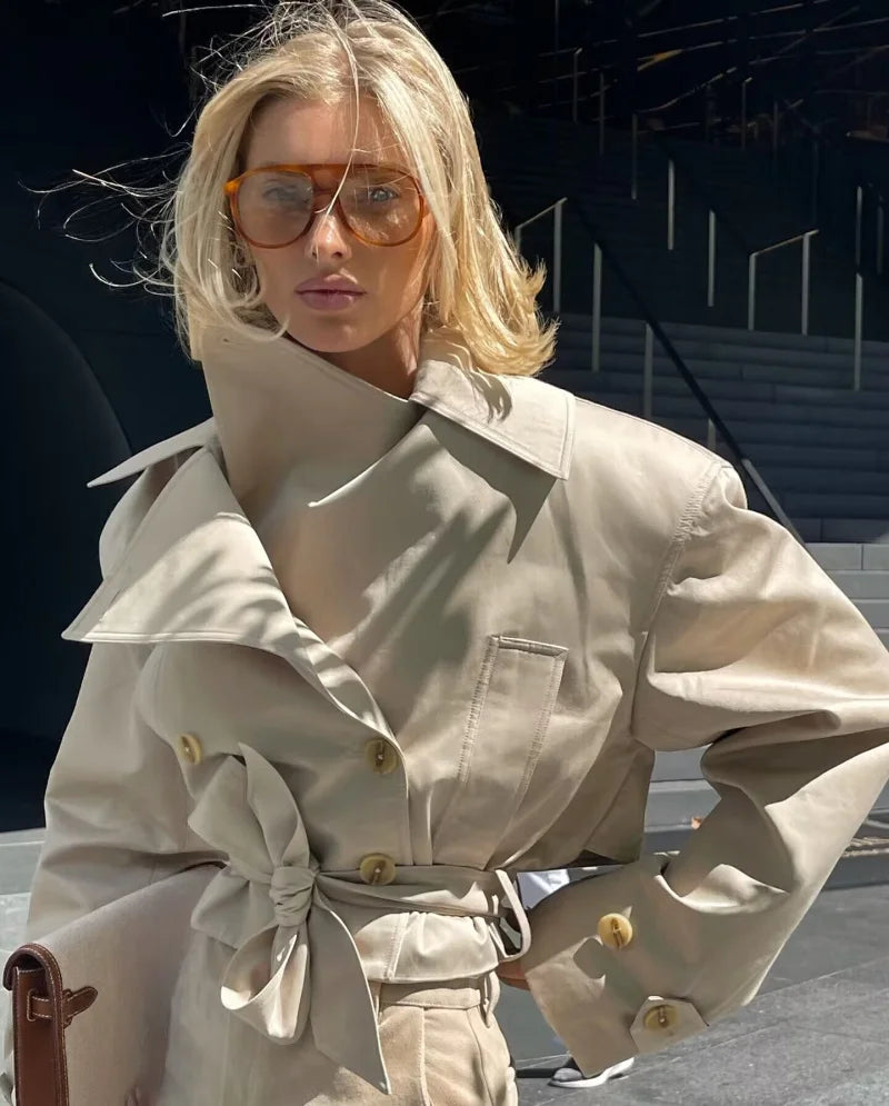 Emma - Britischer Wind-Trenchcoat