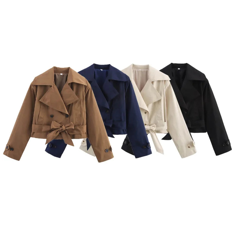 Emma - Britischer Wind-Trenchcoat