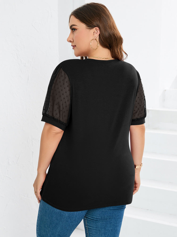 Anja - Elegantes Oberteil mit Puffärmeln