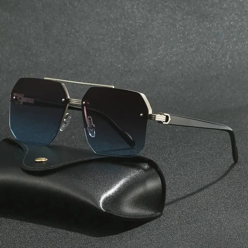 Brecht - Trendy Aviator Sunglasses