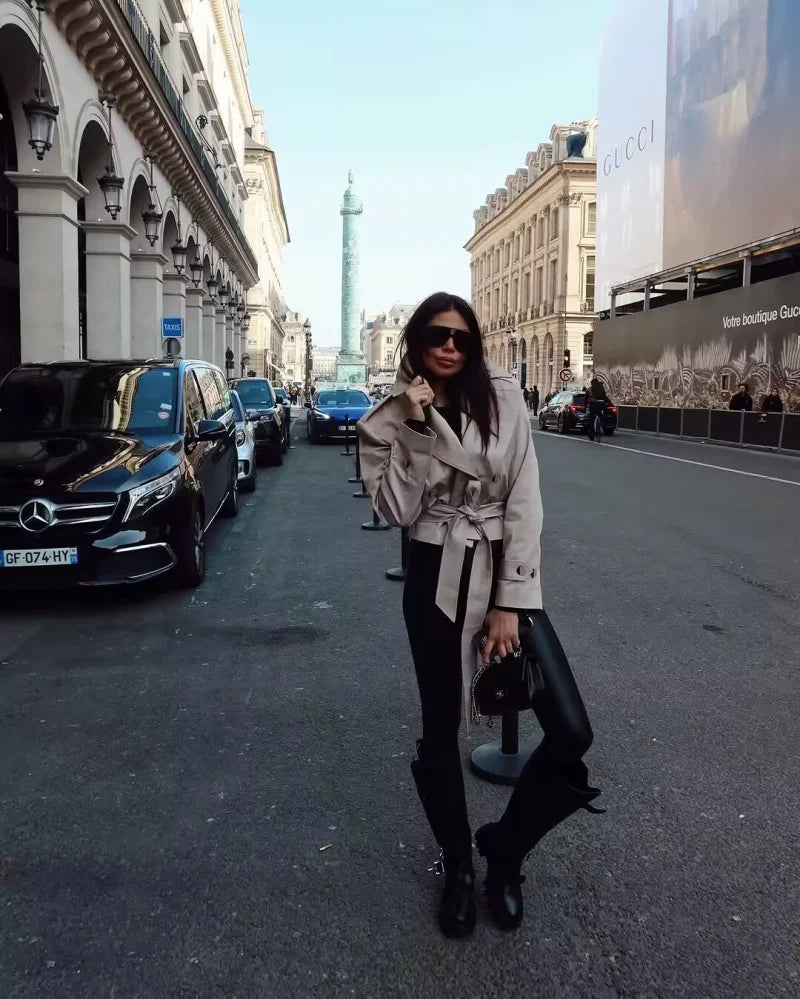 Emma - Britischer Wind-Trenchcoat