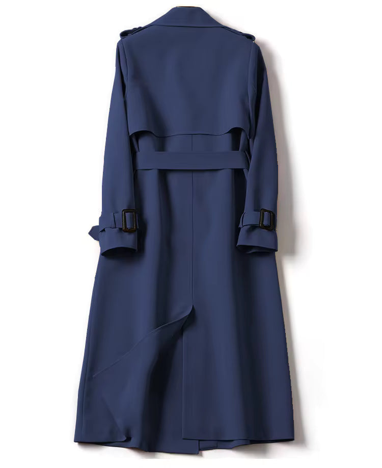Langärmeliger Trenchcoat