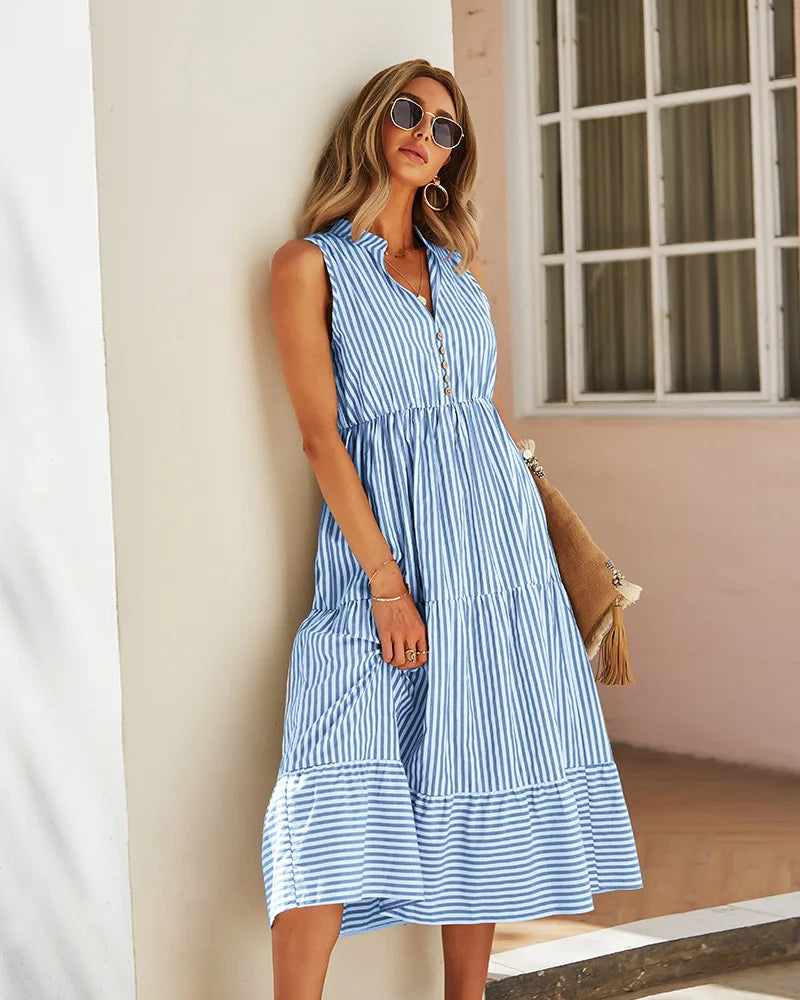 Émilie | Feminine Flowy Day Dress