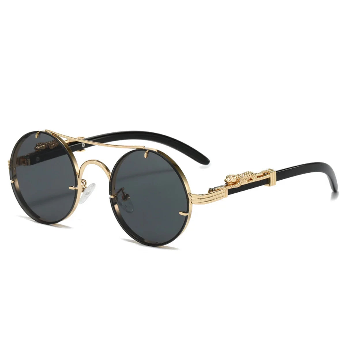 Dario - Vintage-Sonnenbrille mit doppelter Brücke