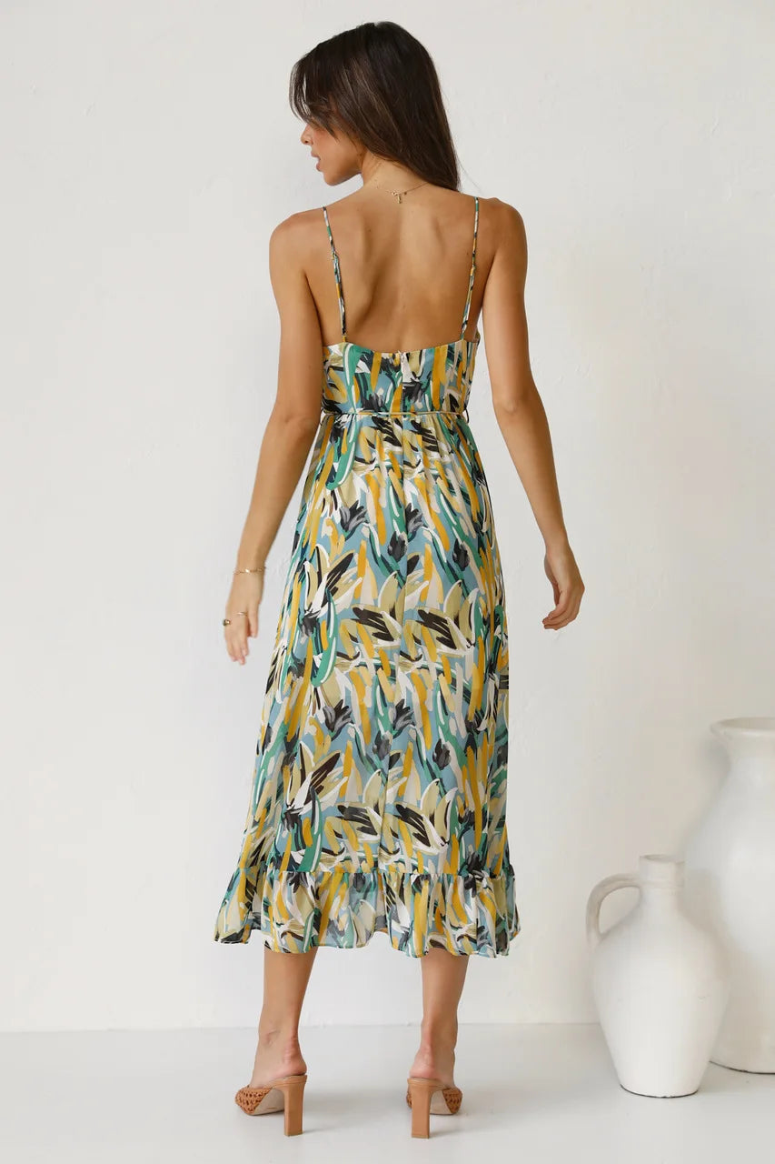 Leonie - mehrfarbiges sommerkleid