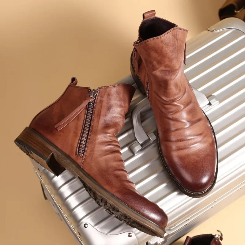 Oscar – Chelsea-Stiefel aus Leder