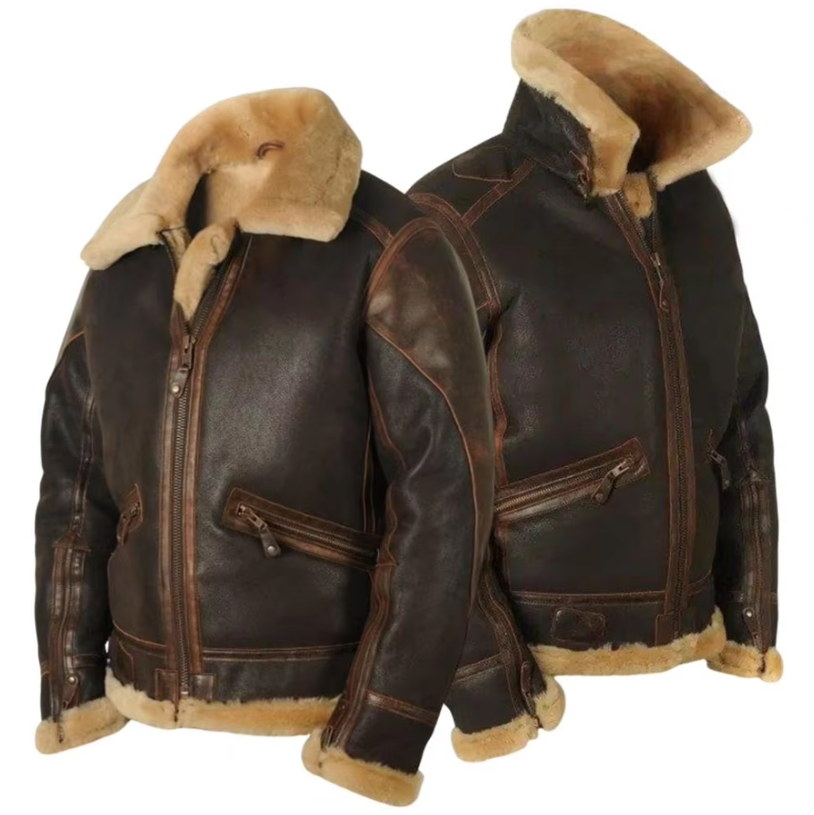 Markus - Stilvolle Lederjacke