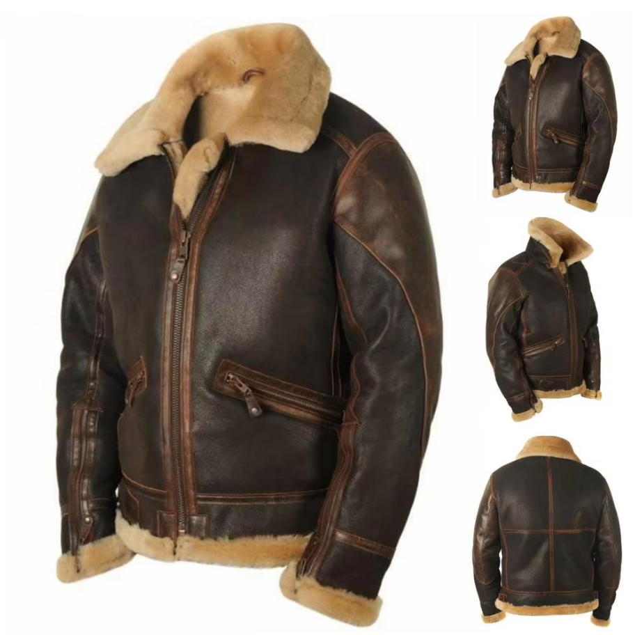 Markus - Stilvolle Lederjacke