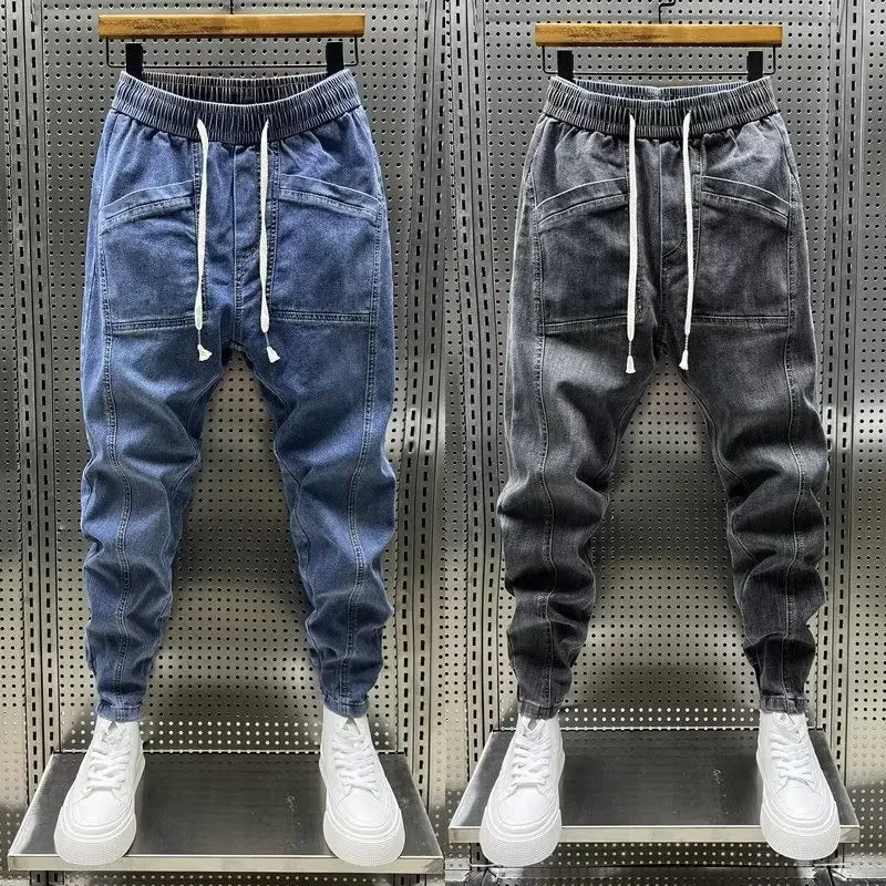 Adam - Denim Jogginghosen