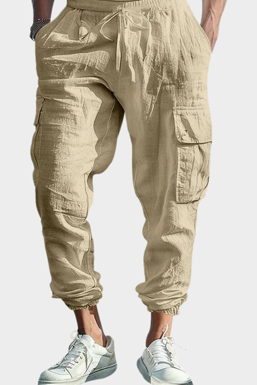 Dario - Cargo hose aus Leinen