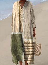 Beige und Grün