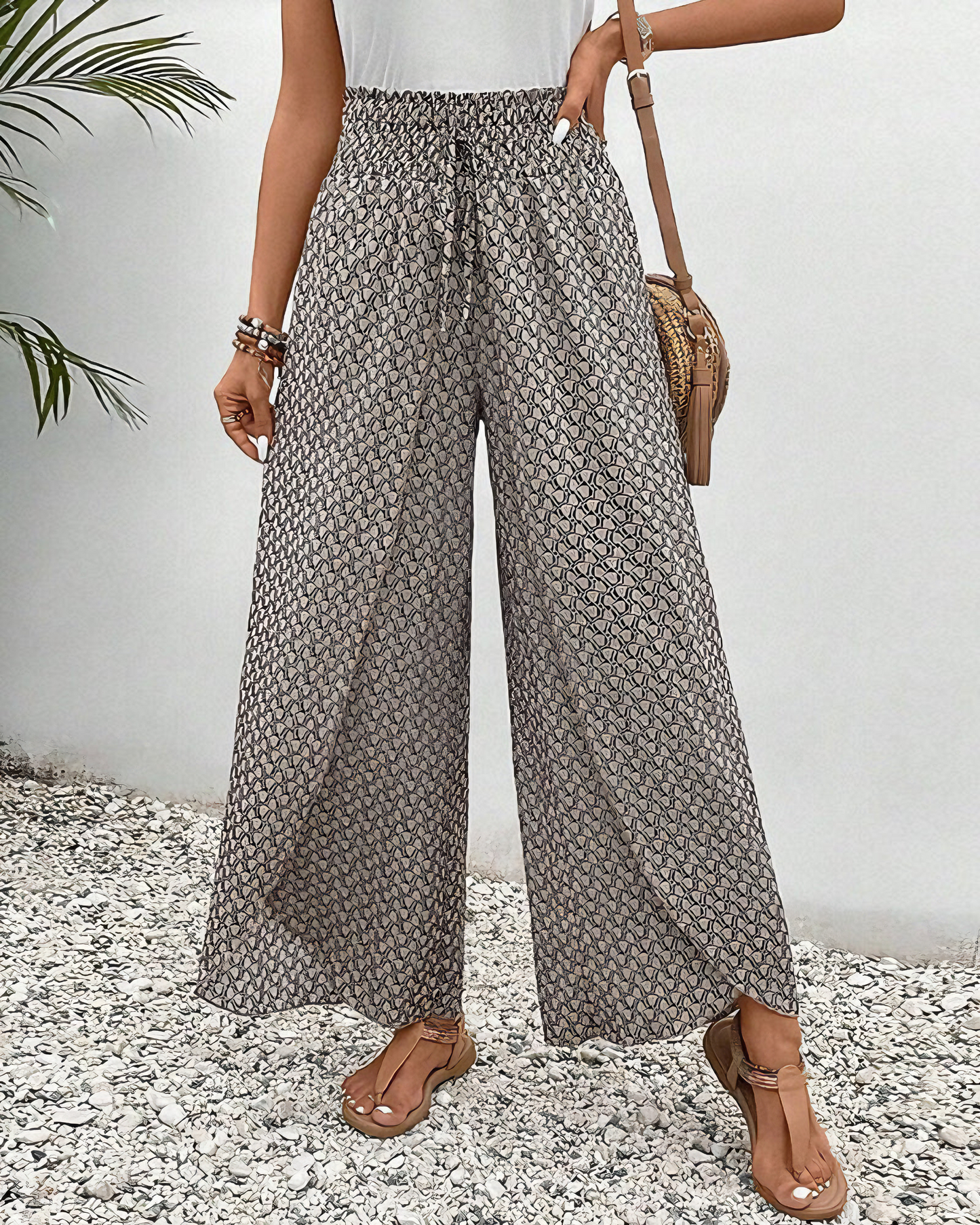 Daniela - Entspannte Hose mit weitem Bein
