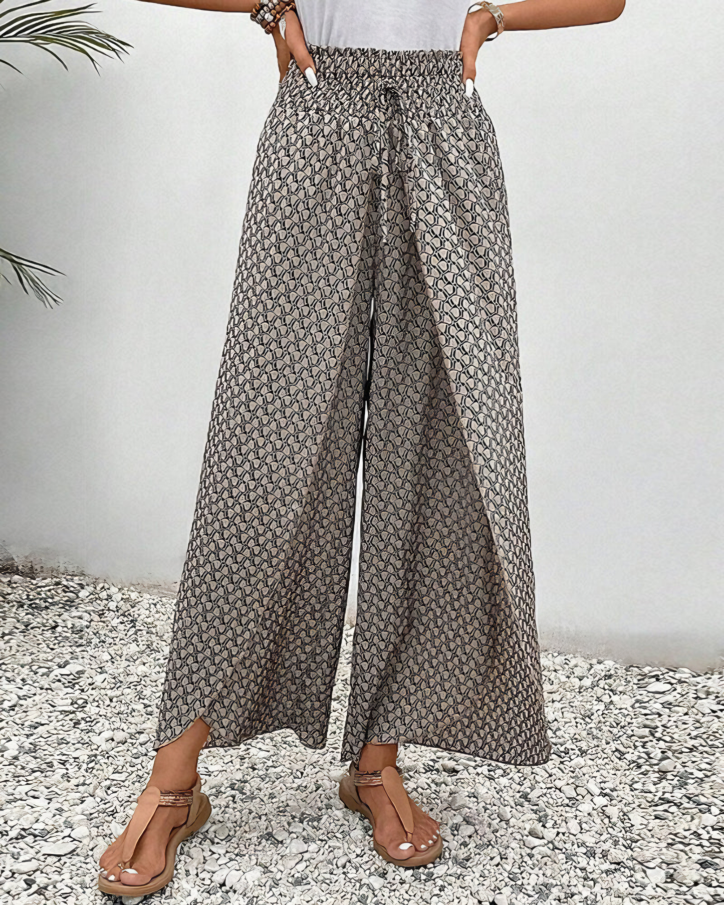Daniela - Entspannte Hose mit weitem Bein