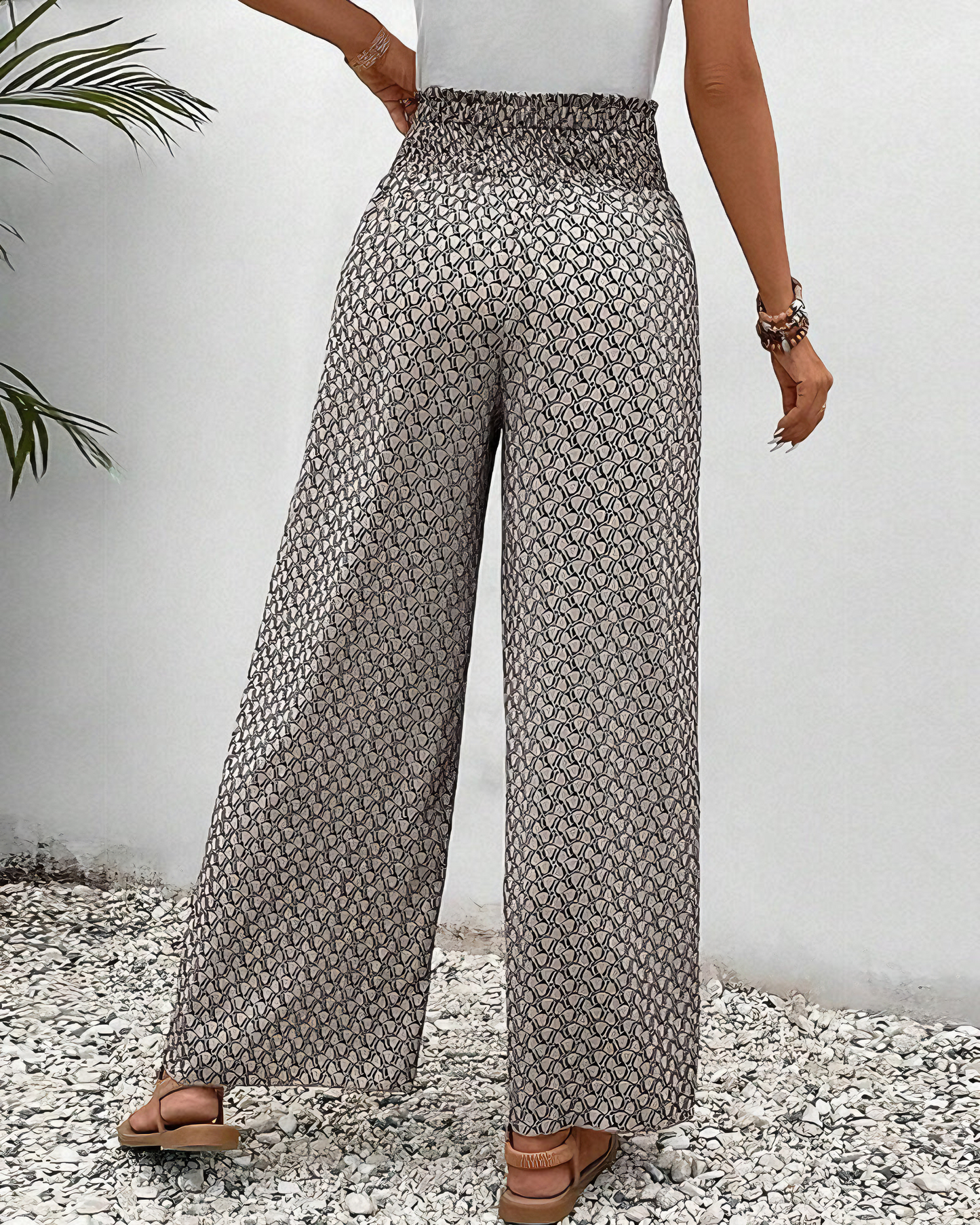 Daniela - Entspannte Hose mit weitem Bein