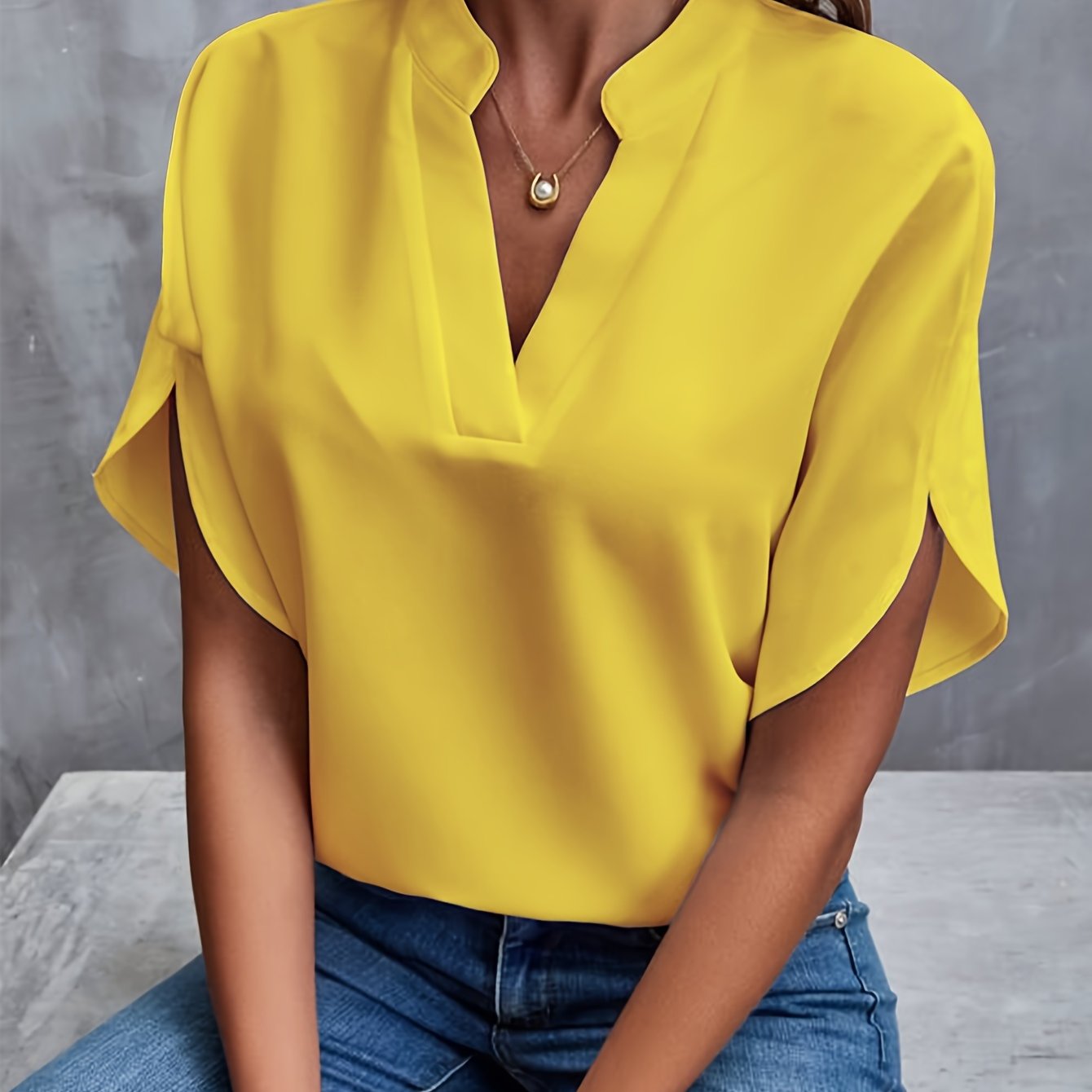 Mina - Elegante und luxuriöse Bluse