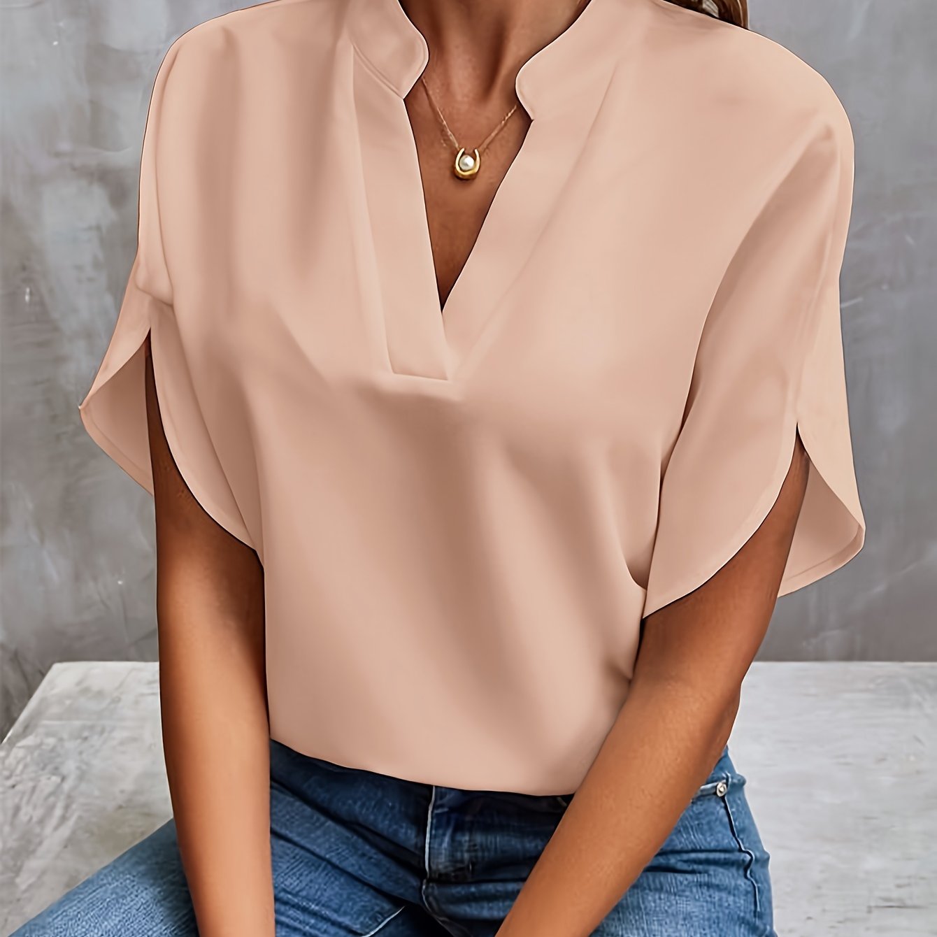 Mina - Elegante und luxuriöse Bluse