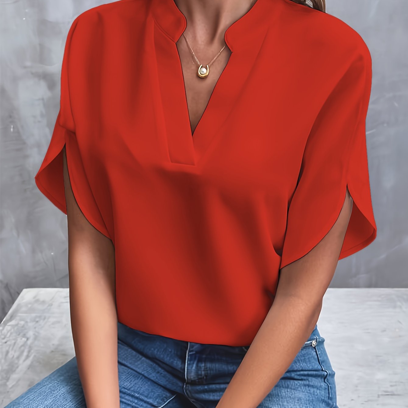 Mina - Elegante und luxuriöse Bluse