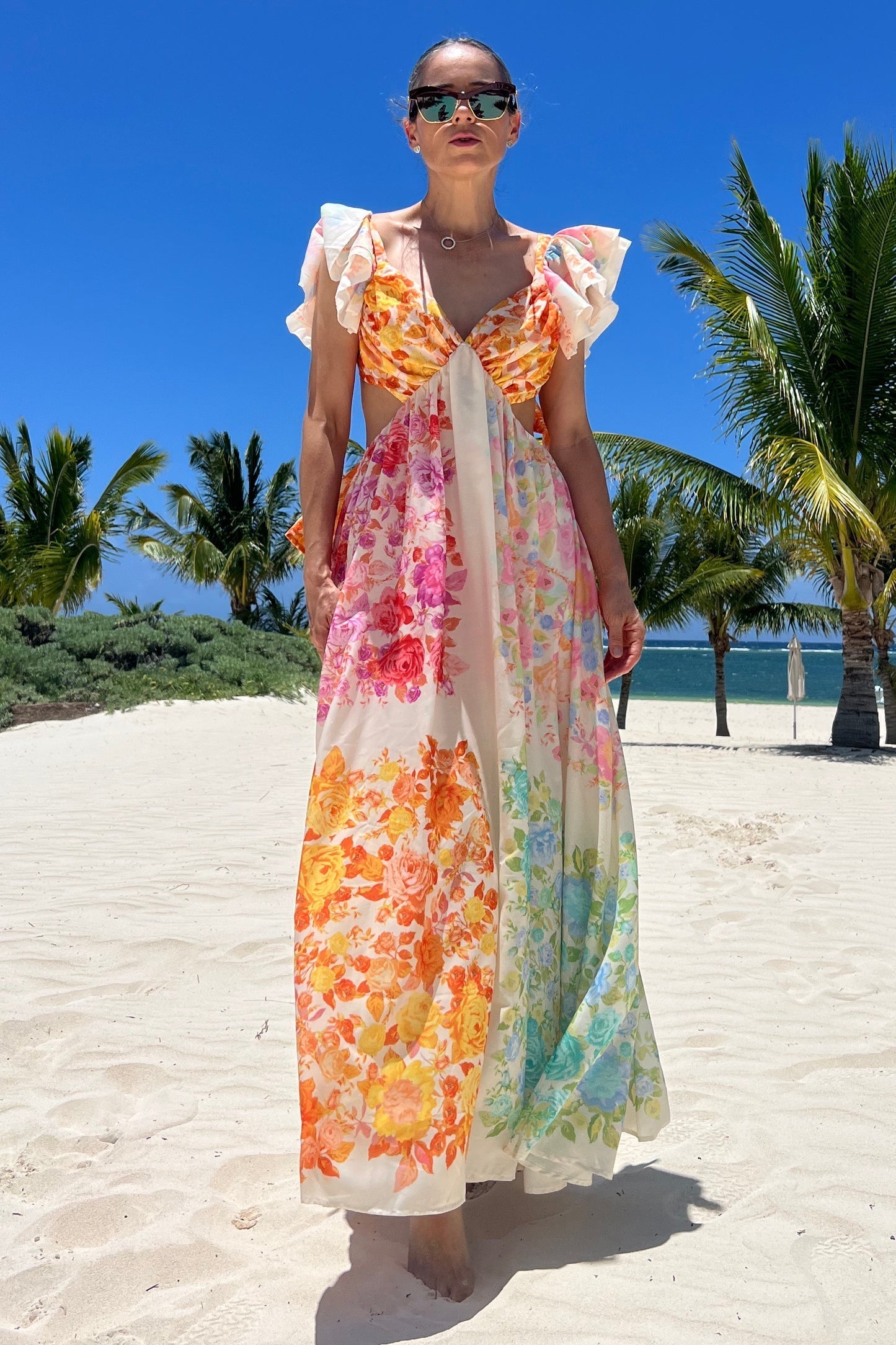 BLÜHEND - MAXIKLEID