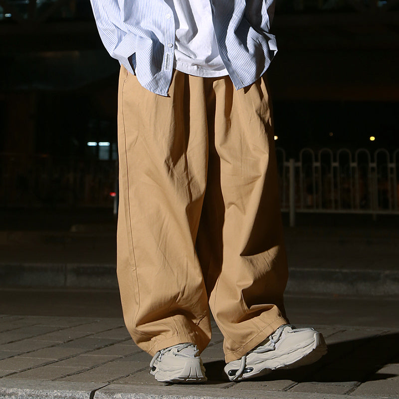 Japanische Weite Hosen mit weitem Bein