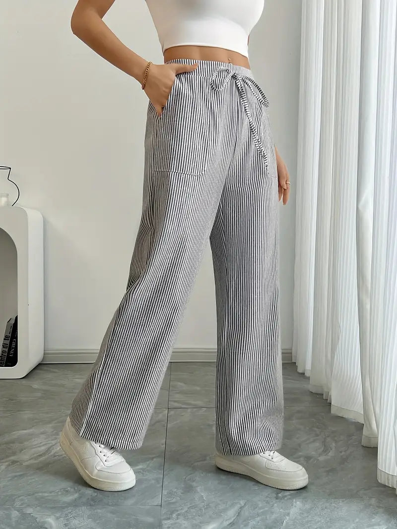 KARINA - STILVOLLE GESTREIFTE HOSE
