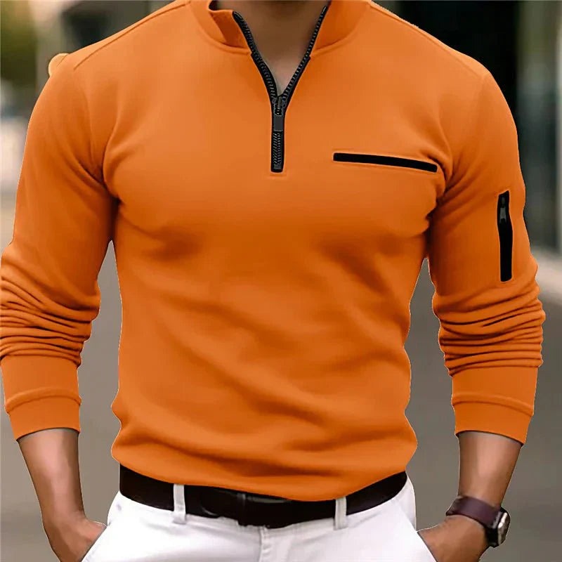 Peter - Bequemer langärmeliger Pullover