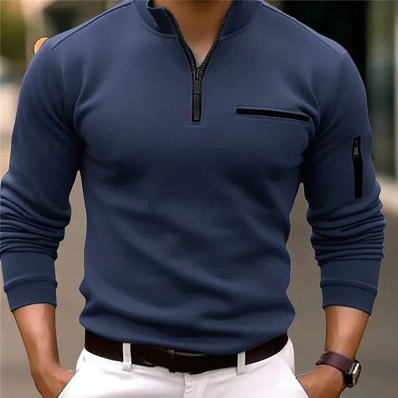 Peter - Bequemer langärmeliger Pullover