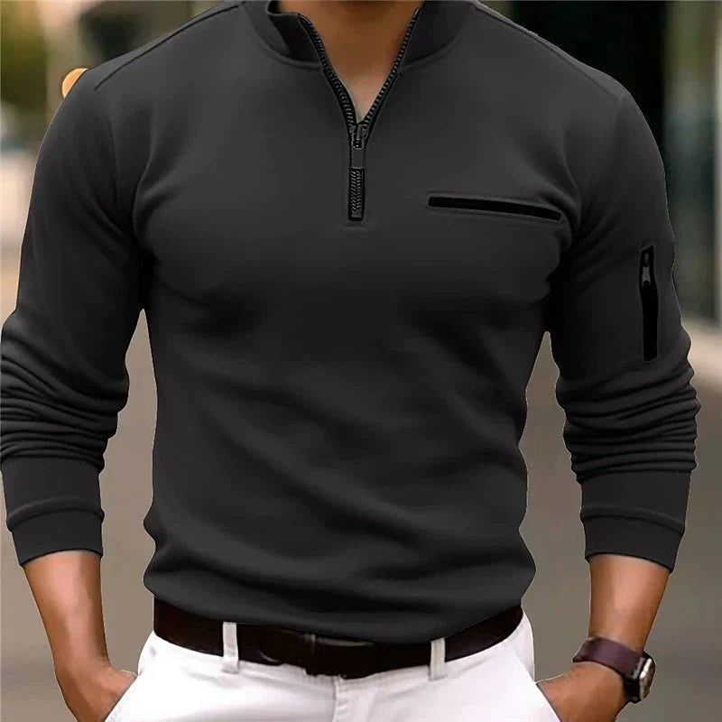 Peter - Bequemer langärmeliger Pullover