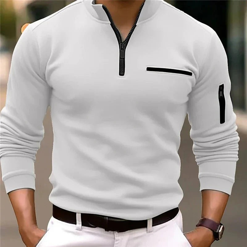Peter - Bequemer langärmeliger Pullover